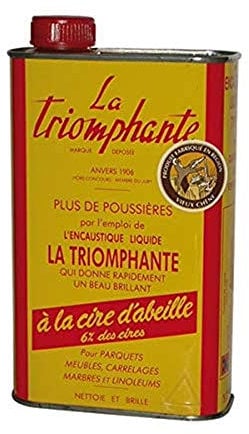 LA TRIOMPHANTE Cire liquide antiquaire, 1/2L claire