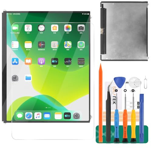 Ersatzteil-Set für iPad 2, LCD-Diplay, iPad 2, A1395, A1396, A1397, Matrix-Bildschirm, Ersatzteil, Digitizer, Montage-Reparatur-Set (ohne Touchscreen)