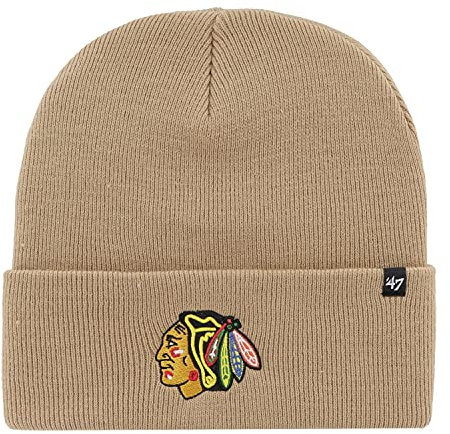 '47 Brand Wintermütze - Haymaker Chicago Blackhawks Khaki