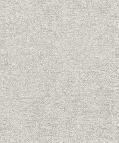 Rasch Tapeten Vliestapete (universell) Grau 10,05 m x 0,53 m Tapetenwechsel II 507836