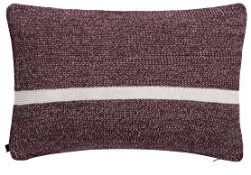 Marc O'Polo Dekokissen Rivar Aubergine 30x50 cm