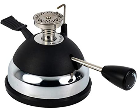 predolo Kaffee Siphon Gas Kaffeemaschine Brewer Kaffeelampe Brenner Tisch Siphons, Schwarz, 134X81X92mm