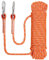 NorthPada Statisches Nylon Seil Outdoor Kletterseil für Knüpfübungen, Baumpfleger Baumarbeits, Marine, Anker, Boot, Abseil, Notfall, Schaukel, 10 mm x 20 Meter Orange