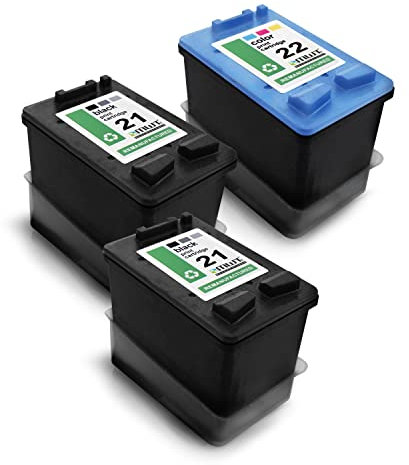 MWT Patronen 3X kompatibel für HP PSC1402 PSC1410 PSC1415 ersetzt kompatibel für HP 21XL 23xL CMYK 21+22 XL