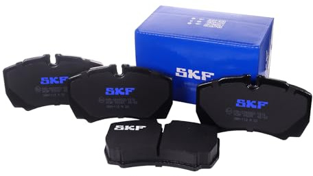 SKF Scheibenbremse Bremsbelag VKBP 90200-4er Set - Position Hinterachse Höhe 77mm Länge 134mm Breite 83mm Dicke 20mm - OE Qualität | Kompatibel mit: IVECO DAILY III Bus, DAILY III Kasten, DAILY III Pritsche/Fahrgestell, DAILY IV Bus, DAILY IV Kasten