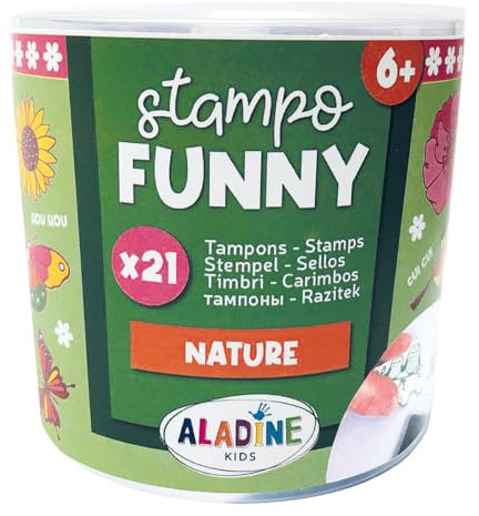 ALADINE - Kinder Stempel Funny Natur