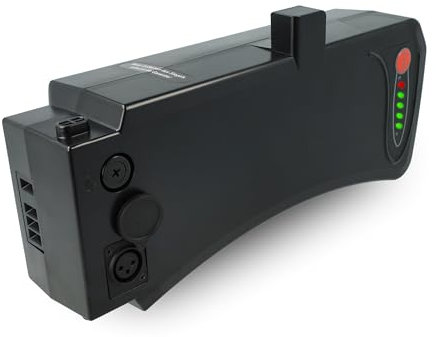 vhbw Batterie Remplacement pour Samsung 10ICR19/65-4, SDI Side-Click 36V, SDI-3610C, SDI-3611C pour vélo électrique (10,4Ah, 36V, Li-ION)