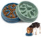 GTNCE Lot de 2 Gamelle Anti Glouton Chat, Gamelle Anti Glouton Chien Grande Taille 20,7cm, Gamelle Chat Anti Glouton, Gamelle Anti Glouton Chien Moyen et Petite, Promouvoir Une Alimentation Saine