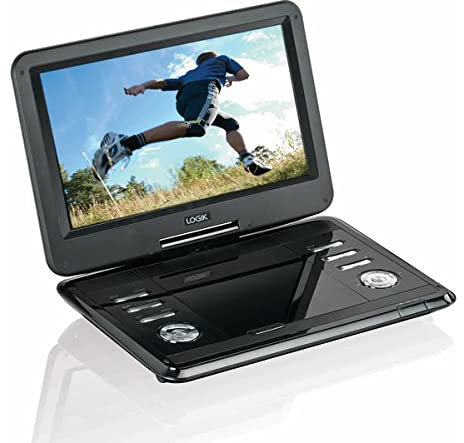 Multi Region 11.6 Inch Portable In Car DVD Player Rechargeable Battery Swivel Screen