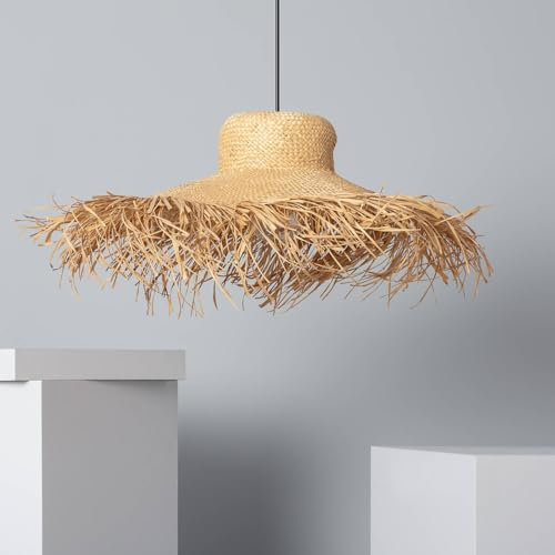 LEDKIA LIGHTING - Suspension Sparte Togui | Éclairage pour Intérieur | Compatible Ampoules E27 220-240V AC | Câble Réglable | Design Unique, Naturel, Sparte