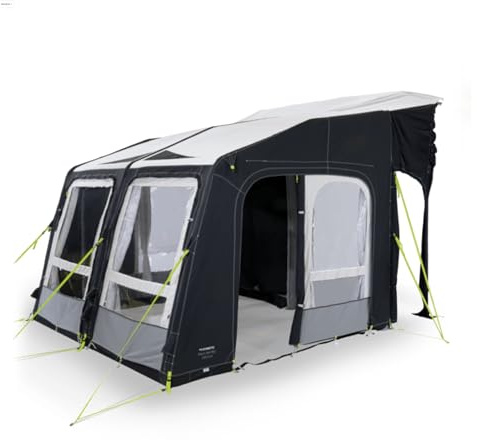 DOMETIC Rally Air Pro 330 Drive Away aufblasbares Reisemobilvorzelt, Schwarz, PORTABLE_FREESTANDING_SHELTER, Campen, Outdoor-Events, Vinyl, Kunststoff, Aluminium, Wasserfest, Zelt