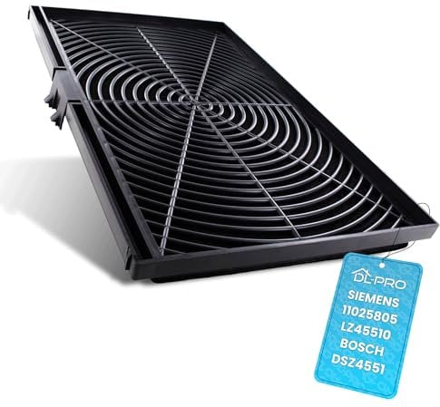 DL-pro Kohlefilter 300x198mm für Bosch Siemens Constructa 11025805 LZ45510 DSZ4551 CZ5145X5 5Z5145X1 Z54TC01X0 Aktivkohlefilter Filter für Dunstabzugshaube Dunstabzug Abzugshaube Umlufthaube