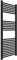 ERCOS Calienta toallas de baño Dimensiones 500x1200 MM Color del radiador Negro mate, Conexiones 1/2 Suministrado con kit de montaje y válvula termoestabilizadora y kit detentor 1/2