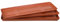 Home Garden Ornaments Sottovaso Rettangolare Terracotta 36cm Diametro Set da 5 - Sottovasi Rettangolari - Sottovasi Plastica Resistente - Sottovasi per Piante da Interno (Ø36cm, Terracotta)