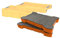 Shadow Foam ToughSystem 2.0 Tool Tray Inserts [Twin Pack] for DeWalt Toolboxes | Tool Organisation (50mm, Orange)
