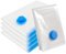 Vacuum Storage Bags for Clothes - 4 Pack 130 X 100cm Extra Large Reusable Clothes Storage Bags Vacuum Sealer Bags with Double Zip Seal Travel Space Saver Bags for Duvets, Bedding, Quilts, Pillows