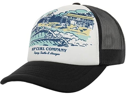 Rip Curl Torquay Weekend Trucker Cap Basecap Baseballcap Truckercap Meshcap (One Size - beige)