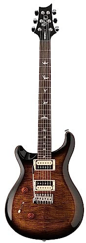 PRS SE Custom 24 Lefthand Violin Top Black Gold Sunburst - PRS E-Gitarre
