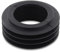 DEKAROX Spülrohrverbinder Gummimanschette Innen-Ø 37/44mm x Außen-Ø 60mm für Abflussrohr Spülrohr Unterputz Spülkasten WC