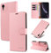 STAWLKA Case for iPhone XR, Premium PU Leather Flip Magnetic Buckle Wallet Case Kickstand Blocking RFID Shockproof Protective Phone Cover for iPhone XR - Pink