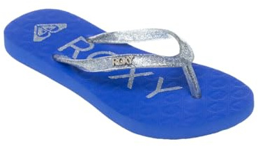 Roxy Viva Sparkle FlipFlops for Girls Sandalen Mädchen 33 Blau