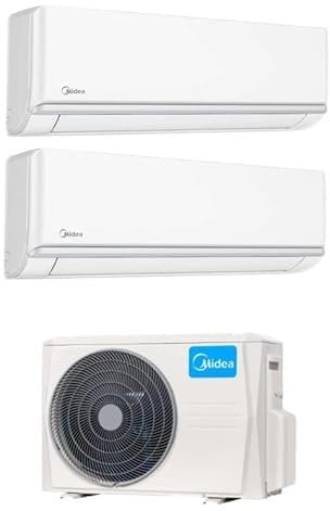 CLIMATIZZATORE DUAL 9+12 MIDEA EVOLUTION A++A+ R32 M2OG-14HFN8-Q R-32 Wi-Fi Optional