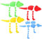 Warmhm 4 Sets Dinosaurier Skelett Formen Für Im Freien Sand Und Wassertisch Strandsandkasten Skelett Dinosaurier Sandspielzeug Dinosaurier Sandformen Interessante Dinosaurier
