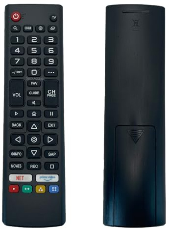 IOOIQQ Telecomando adatto per LIVEL Miia Akai TV AKTV584JWB-SMART,AKTV454JWB,HD8239W,HD8239,MT39W240S, AKTV434JWB-SMART