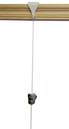 STAS Zipper Hook + White Moulding Hooks + Perlon (Nylon Clear Cable) Traditional Victorian Wooden Dado Rail Picture Hanging Clear Cable kit (1 Meter Kit)