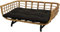 Korb-Outlet Exklusiver Retro-Design Hundekorb/Hundebett/Tierkorb Haustier Bett Groß aus Rattan mit Kissen/Modernes Bett für Katzen und Hunde Grösse XL (Natur) (Natur)
