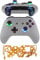 eXtremeRate Multicolori Tasti Luminosi DTFS LED Kit per Xbox One S X Controller Joystick Model 1708 D-pad Levette Analogiche Bumper Trigger Pulsante ABXY(NON Include Controller)-Nero