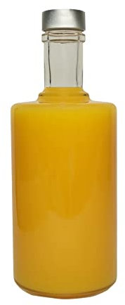 DIAH DO IT AT HOME 1 x 700ml NONO Empty Bottles + Silver Screw Cap Filling it Yourself Spirit Whisky Gin