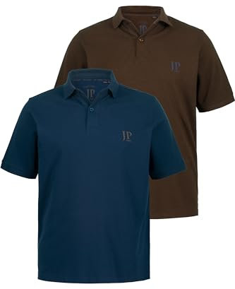 JP 1880, Herren, Große Größen, Poloshirts, 2er-Pack