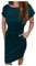 Saymany Strandkleid Damen, Tunika Damen Sommer Sommer Outfits Damen Sommerkleid Damen, Tshirt Kleid Mit Gürtel Blusenkleid Damen Sommerkleid Damen Kurz Kleider Damen, Rockabilly Kleider Damen