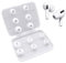 12 Pieces Replacement Ear Tips for AirPods Pro/AirPods Pro 2 Silicon Ear Buds Tips with Noise Reduction Hole, Silicone Ear Tips with Portable Storage Box and Fit in The Charging Case (S/M/L,6 Pairs)