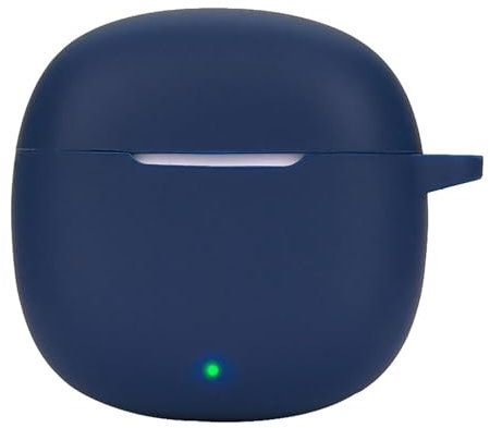 GIOPUEY Hülle Kompatibel mit Honor Earbuds X6, Silikon Stoßfeste Schutzhülle, Ultradünn Case Cover, Kein Geruch, Hülle Silikon - Dunkelblau