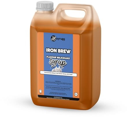 Iron Brew Flavour milkshake syrup 5L JB Syrups
