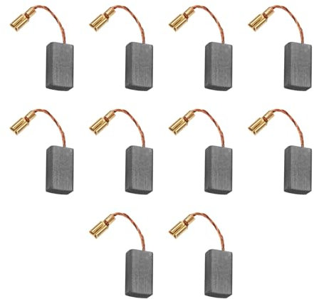 10PCS Cepillos de Carbono para Motores de Herramientas Eléctricas, Genérica Motor de Repuesto para Reparación de Herramientas Eléctricas Universales -16 * 8 * 5 * 46 mm