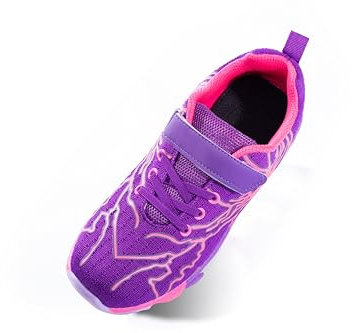 Scarpe Bambino Scarpe Bambina Sneakers Casual Scarpe Sportive Bambino Scarpe Ginnastica Bambino Scarpe Tennis Ragazzo Scarpe da Corsa Traspiranti Viola; 37EU