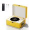 Tragbarer CD-Player mit Lautsprecher, Fernbedienung, 3600 mAh Akku, Gelb, 20 x 15 x 10 cm, 1,3 kg