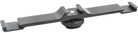REFLEX CAMERA Metal Mobile Phone/DSLR Cold Shoe Extension Bracket with 3 Cold Shoe Mounts with Removable 1/4 Screw Mount, Durable Camera Accessory for Mic, LED Video Light, Live Streaming Accessory