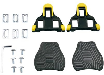 HOUSON Fahrrad Pedal Plate Pedalaufsatz Adapter mit Fahrrad Cleats kompatibel mit SPD System