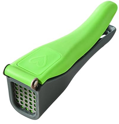 Garlic Press Manual Hand Crusher, Multifunctional Potato Vegetable Schlankheitsmittel, Gras, Grün abnehmbar und leicht zu reinigen, Küchengerät für das Home Cooking