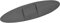 BBQ-Toro Couvercle pour brasero de 60 cm de diamètre - Noir - Couvercle pour brasero - Plaque de protection avec poignée - Couvercle pour brasero