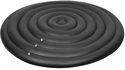 Aufblasbare Whirlpool-Abdeckung, 57 in rundem Whirlpool-Gehäuse mit einfachem Inflations- und Deflationsventil, winddichtem, schneebeichten, schneebeichten Spa Deckel Deckel