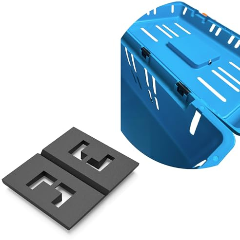 Sintrix Fab Bruchsicheres Elastisches Ersatz-Scharnier Gelb, kompatibel mit Pet Caddy I+II & Caddy Compact – Ersatzteil Scharnier für Transportbox Katze & Hundebox Auto