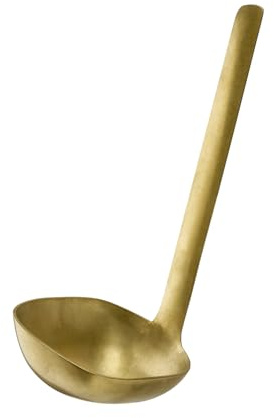 APS 75947 Löffel BULQ, Edelstahl, PVD-beschichtet, Löffelmaß 8,5 x 8,5 cm, Gesamtlänge 23 cm, Gold