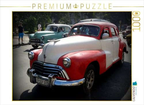 CALVENDO Puzzle EIN Motiv aus dem Kalender Auto Legenden - Oldsmobile | 1000 Teile Lege-Größe 64 x 48 cm Foto-Puzzle für glückliche Stunden