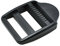 10pcs Ladder Lock Slider Plastic Buckles Backpack Straps Webbing Black (1-1/2(38mm))