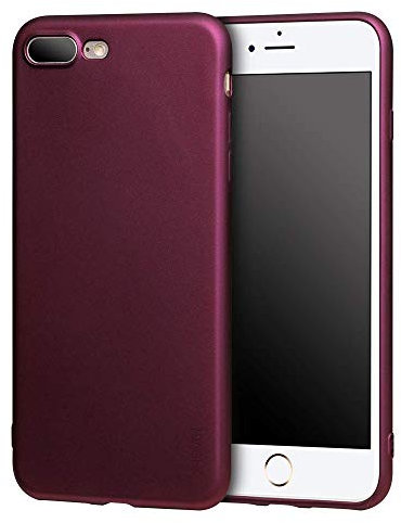 X-level iPhone 7 Plus Case, iPhone 8 Plus Case, Guardian Series Soft TPU Back Cover Phone Case for iPhone 7 Plus(2016) / iPhone 8 Plus(2017) 5.5''(Wine Red)